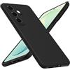 WFTE Cover per Samsung Galaxy S26 FE 5G Silicone Liquido Custodia Protettiva Protezione Anticaduta, Antiscivolo Cellulare Ultra Sottile Antiurto Morbido Case per Samsung S26 FE - Nero