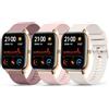 Tobfit 【3 Stück】Tobfit Cinturino per Amazfit GTS/Amazfit GTS 2/Amazfit GTS 2 Mini, 20mm in Silicone Sportivo per Amazfit Bip/Bip U/Bip Lite/Bip S/Bip 3/Amazfit GTS 2e/GTS 3/GTS 4/GTS 4 Mini/GTR 42mm (BPack)
