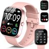 Soudorv Smartwatch Uomo Militare, Orologio Smartwatch 1.43 con Chiamate Bluetooth, 100+ Modalità Sportive, Batteria 1000 mAh, Monitoraggio Sonno e Cardiofrequenzimetro, Torcia e Bussola per IOS/Android
