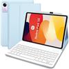 COEZFE Custodia con Tastiera per Xiaomi Redmi Pad SE 11 pollici 2023, Italiano QWERTY Tastiera Bluetooth Magnetica, Custodia Tastiera per Xiaomi Redmi Pad SE 11" 2023, Blu
