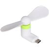 PENCHEAK Piccola ventola tipo C porta cellulare porta USB C portatile per dispositivi ventilatore esterno per dispositivi telefoni tablet