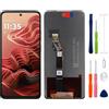 SwarKing Sostituzione display LCD compatibile con Motorola Moto G35 5G XT2433-5 LCD Display Touch Screen Digitizer Assembly Sostituzione con Kit di riparazione da 6,72 pollici