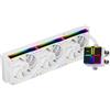 Thermalright Magic Qube 360 ARGB White - Raffreddatore per CPU 360 Aio, tre ventole TL-M12QW PWM, testa di raffreddamento digitale per AM4/AM5, Intel LGA1851/1700/1150/1151/1200