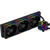 Thermalright Magic Qube 360 ARGB Black - Raffreddatore per CPU 360 Aio, tre ventole TL-M12Q PWM per AM4/AM5, Intel LGA1851/1700/115X/1200