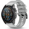 CHULN 22mm Silicone Cinturino per Garmin Fenix 8 47mm/Fenix 7 Pro/Fenix 7/Fenix 6/Fenix 6 Pro/Fenix 5/Fenix 5 Plus, Regolabile Sportiva Cinturino di Ricambio per Smartwatch.(No host)