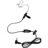 ULSOUMAX tubo acustico ad aria auricolare di vigilanza compatibile con Motorola SL300 SL1600 SL2600 SL4000 SL7550 DLR110 SL1K SL1M radio portatile, cuffia acustica auricolare con pulsante PTT mic