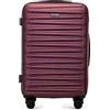 WITTCHEN Skyspeed Line Valigia media rigida con ruote in ABS Trolley medio Valigia da viaggio Serratura a combinazione Manico telescopico 4 ruote Marrone Ryanair/ITA Airways/Wizz Air