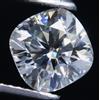 1 PC Loose Cvd Diamante 0.33 KT D Colore 3 X 3 MM If Trasparenza Taglio Cushion