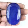 330.65 Carati Zaffiro Blu Naturale Africano Taglio Ovale Pietra Gemma 21x52x34mm