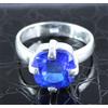 Naturale 8.20 Carato Blu Tanzanite 9 X 9 MM Cuscino Cut Gemma Anello Certificata