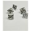 Certificato Loose Cvd Diamante Taglio Quadrato If Trasparenza 2 X 2 MM D Color 5