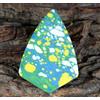 Loose Gemma Naturale Decorato Multicolore Turchese 19.85 KT AGI Certificato