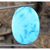 22,20 Ct Pietra Preziosa Oval Blu Turchese Rimozione Energia Negativa T22233