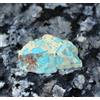 Naturale Blue Ridge Turquoise 27.50 ct Lastra Gemma T40647 Regalo Fidanzamento