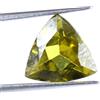 Tourmalina Verde Naturale Trillion 3.35 Ct Gemme Certificate AGI T28666