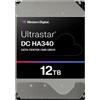 Western Digital Ultrastar DC HA340 disco rigido interno 12 TB 7200 Giri/min 512 MB 3.5" SATA [0B47061]