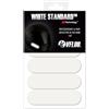 VFLUO - Kit 4 Strisce adesive bianco retroriflettenti per casco moto - adesive omologate per misure FR - Alta visibilità, tecnologia 3M™ - sobrio e di design - massima aderenza