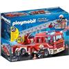 PLAYMOBIL 9463, Camion dei pompieri con scala aerea, City Action, adatto dai 4 anni, 89 pezzi