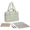 LÄSSIG Borsa fasciatoio con maniglia di trasporto e fasciatoio, attacco per carrozzina, idrorepellente/GRE Everyday Bag