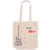 La Ruotante Borsa tote bag shopper per appassionati di musica idea regalo (feel-music)