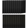 QUARKZMAN 20pz Lenti per Saldatura 2 x 4.25 Tonalità 9 Lenti per Saldatura di Ricambio in Vetro Piastre Filtranti Oscuranti per Casco per Saldatura, Nero