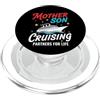Mother son cruising partners for life Madre figlio crociera partner per la vita PopSockets PopGrip per MagSafe