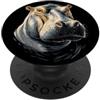 Ippopotami divertenti per gli amanti deg Ippopotamo Hippo Hippopotamus Ippopotamo Cute Hippos PopSockets PopGrip Adesivo