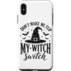 Funny Halloween Costume Men Women Kids B Custodia per iPhone XS Max Witch Switch Halloween Costume Zucca Scheletro Fantasma Horror