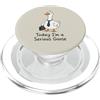 Professional Goose Society Oggi sono un collega d'ufficio serio, divertente, umorismo lavorativo PopSockets PopGrip per MagSafe