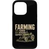 Funny Farmer Life Gifts Custodia per iPhone 13 Pro Funny Farmer 20% Agricoltura 80% Riparazione Design