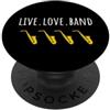 Funny Saxophone for Men Women Boys Girls Sassofono - Marching Band Music Orchestra Alto Tenore Jazz PopSockets PopGrip Adesivo
