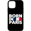 Bahaa's Tee Custodia per iPhone 12 mini Parisian, J'aime Paris, Born in Paris Illustration Graphic