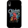Vintage Chicken 90s Style Graphic Gifts Custodia per iPhone XR Pollo vintage anni '90 retrò divertente pollo 80's fattoria uccelli