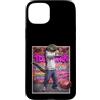 Retro Electro Culture Custodia per iPhone 15 Plus Dinosaur Dances Tecktonik - Urban Graffiti 2000