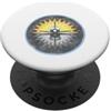 NASA, razzo, in, cerchio, icona PopSockets PopGrip Adesivo