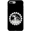 DJFoerster Design Custodia per iPhone 7 Plus/8 Plus Motosega, forestale, boscaiolo, motosega a scoppio