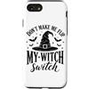 Funny Halloween Costume Men Women Kids B Custodia per iPhone SE (2020) / 7/8 Witch Switch Halloween Costume Zucca Scheletro Fantasma Horror