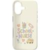 School Nurse Care Custodia per iPhone 17 Carino Scuola Infermiera Torna a Scuola U
