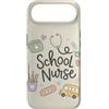 School Nurse Care Custodia per iPhone Air Carino Scuola Infermiera Pastello Campus Ufficio
