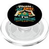 Funny Introvert designs Per favore, vai via divertente introverso solitudine umorismo PopSockets PopGrip per MagSafe