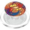 Chromatic Spiral Studio Motivo vibrante a spirale trippy PopSockets PopGrip per MagSafe