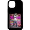 Retro Electro Culture Custodia per iPhone 15 Dinosaur Dances Tecktonik - Urban Graffiti 2000