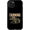 Funny Farmer Life Gifts Custodia per iPhone 11 Pro Funny Farmer 20% Agricoltura 80% Riparazione Design