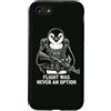 Flight Was Never An Option - Penguin Mem Custodia per iPhone SE (2020) / 7/8 Il volo del pinguino non è mai stato un'opzione militare tattica divertente