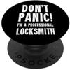 Locksmiths & Key Cutting T-Shirts & Gift Fabbro PopSockets PopGrip Adesivo