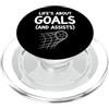 Life's about goals (and assists) La vita riguarda obiettivi (e assist) PopSockets PopGrip per MagSafe