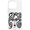 Bahaa's Tee Custodia per iPhone 15 Pro Max Abstract Modern Woman Face Eyes Art Illustration Graphic
