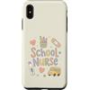 School Nurse Care Custodia per iPhone XS Max Carino Scuola Infermiera Torna a Scuola U