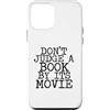 Miftees Book Lover Tees Custodia per iPhone 12 mini Non giudicare un libro dal suo film