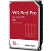 Western Digital Hard disk interno 3.5" 16TB WD RED PRO Nas WD161KFGX